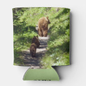 ブラウンベアーファミリー 缶クーラー (裏面)