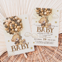 ブラウンベアーリーウェイベビーシャワー