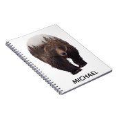 ブラウンベア二重暴露 ノートブック (右側)