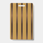 ブラウンベア幼稚園の学生ホールのパス バッジ (裏面)