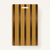 ブラウンベア幼稚園の学生ホールのパス バッジ (裏面)