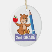 ブラウンベア2年生 セラミックオーナメント (右)