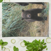 ブラウンベア，アークトス，グリズリーベア，ウルス7 2 キッチンタオル (折り畳み)