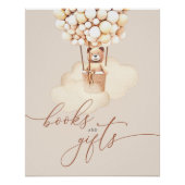 ブラウンベア・バルーンベビー書籍とギフトポスター ポスター (正面)