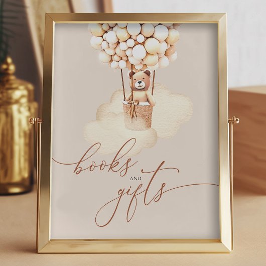 ブラウンベア・バルーンベビー書籍とギフトポスター ポスター