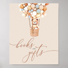ブラウンベア・バルーンベビー書籍とギフトポスター ポスター