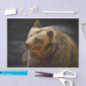 ブラウンベア 薄葉紙 (クラフト)