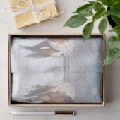 ブラウンベイアパロオーサの馬の雪 薄葉紙 (ギフト)