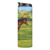 ブラウンベイクォーターホース タンブラー (回転右)