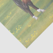 ブラウンベイクォーターホース 薄葉紙 (詳細)