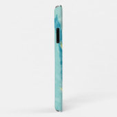 ブラウンペリカンインウィンターカラーズ抽象デザイン Case-Mate iPhoneケース (裏面/右)