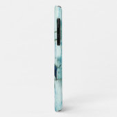 ブラウンペリカンインウィンターカラーズ抽象デザイン Case-Mate iPhoneケース (裏面/左)