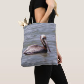 ブラウンペリカンオールオーバーバッグ トートバッグ (クローズアップ)