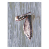 ブラウンペリカンテーブルクロス テーブルクロス (正面)