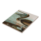 ブラウンペリカンバーズオブアメリカオードボンプリント タイル (側面)