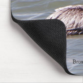 ブラウンペリカンマウセパド マウスパッド (コーナー)