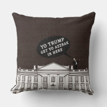 ブラウンホワイトヨトランプバックザ来ホワイトハウス