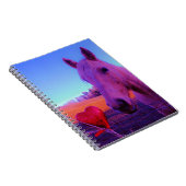 ブラウンホースと赤いハート ノートブック