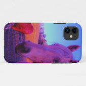 ブラウンホースと赤いハート Case-Mate iPhoneケース (裏面(横))