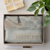 ブラウンホースカルテポストエールグリーンフランスのデコップページ 薄葉紙 (ギフト)