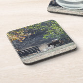 ブラウンホース歩くスルーフェンス コースター (左側)