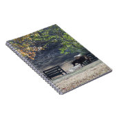 ブラウンホース歩くスルーフェンス ノートブック (右側)