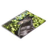 ブラウンホース2ポートレート ノートブック (左側)