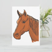 ブラウンホース 招待状 (スタンド正面)