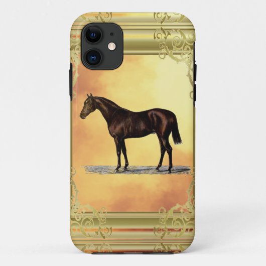 ブラウンホース Case-Mate iPhoneケース (裏面)