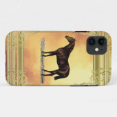 ブラウンホース Case-Mate iPhoneケース (裏面(横))