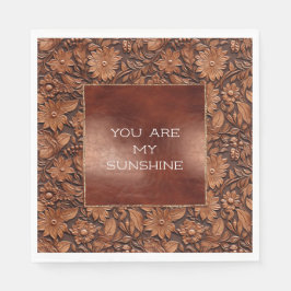 ブラウンボホフローラ スタンダードランチョンナプキン