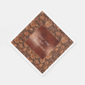 ブラウンボホフローラ スタンダードランチョンナプキン (角)