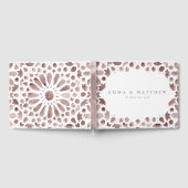 ブラウンボホ水彩画地中海の瓦 ゲストブック (全面)