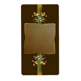 ブラウンポジス薬用ラベル ラベル