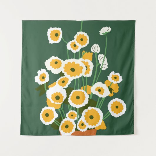 ブラウンポット タペストリー (正面)