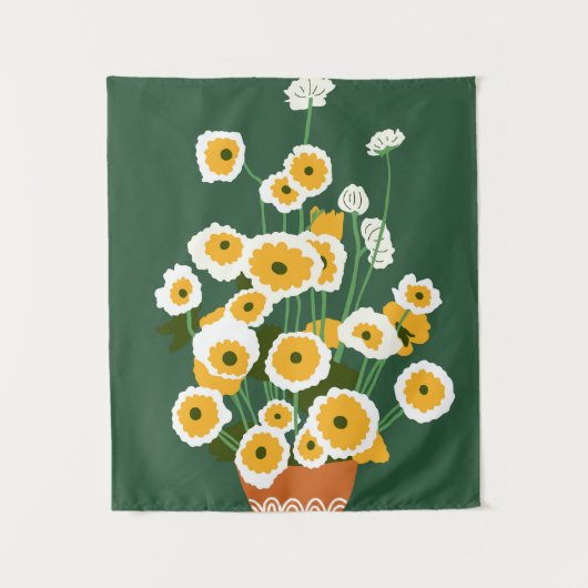 ブラウンポット タペストリー (正面)