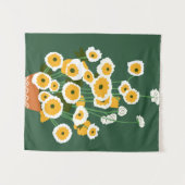 ブラウンポット タペストリー (正面(横))