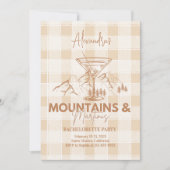 ブラウンマウンテンズ&マルティーニバチェロレッテ 招待状 (正面)