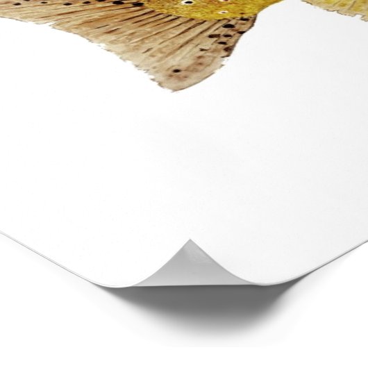 ブラウンマスのアートポスター ポスター (角)