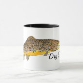 ブラウンマスのドライフライ マグカップ (中央)