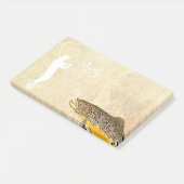 ブラウンマスのフライ釣りルアー ポストイット (アングル)