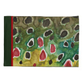 ブラウンマスのフライ飾フィッシング 枕カバー (裏面)