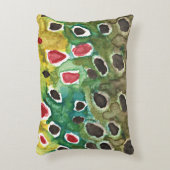 ブラウンマス釣り アクセントクッション (正面(垂直))