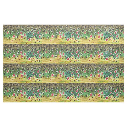 ブラウンマス釣り ファブリック (ヤード)