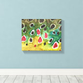 ブラウンマス キャンバスプリント (インサイチュ (ウッドフロア))