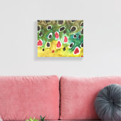 ブラウンマス キャンバスプリント (インサイチュ (リビング))