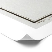 ブラウンマス(サルモイアスストリス)プレートXXIII 'Icから ポスター (角)