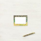 ブラウンマス ポストイット (デスク上)