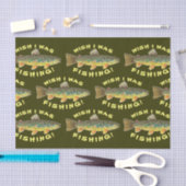 ブラウンマス"私が魚釣りだった願い" 薄葉紙 (クラフト)