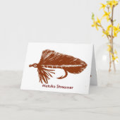 ブラウンマトゥカカード カード (黄色い花)